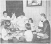 The Vietnamese wooden bed also serves   as the family table at meal time