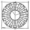 <I>Fig. 1. The Daisy<BR>
The Circle-the Sun and her Rays</I>