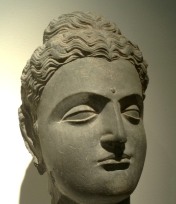 Head of Buddha (Wikimedia)