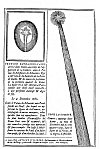 FIGURE 41. The Comet of 1680 and the marvellous Egg.<br> (Frontispiece of <i>Lettre d’un gentil-homme de province à une dame de qualité sur le sujet de la Comete</i>; Claude François Manestrier, 1681.)