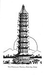 THE PORCELAIN PAGODA, <i>Chin-ling, China</i>