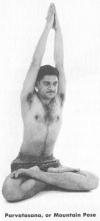 Parvatasana, or Mountain Pose