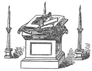 COMPASSES PLACED IN A LODGE OF FELLOW CRAFT MASONS, ''ONE POINT ELEVATED ABOVE THE SQUARE.'' (See Note B.)