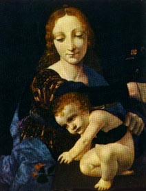 Madonna and Child - Boltraffio - 1495