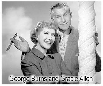 George Burns and Gracie Allen