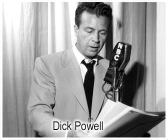 Dick Powell as Richard Diamond