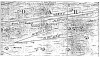 FIG. 43.—Plan, from the Ordnance Map, showing the avenues, circle and stones at Merrivale, with their azimuths.