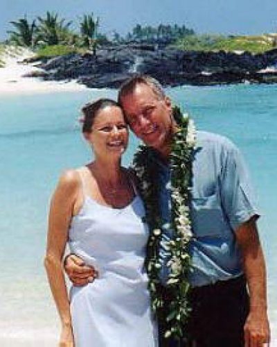 The Happy Couple. Married in Hawaii, June 25, 2001.