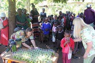 Victoria Boutenko in Kenya