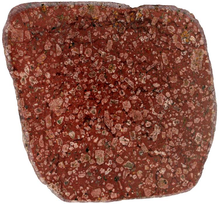 Porphyry rock sample