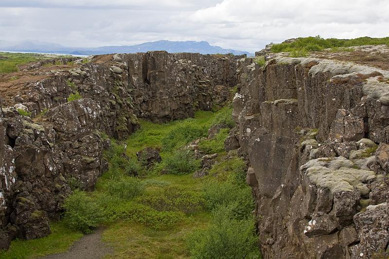 Thingvellir mid-ocean ridge