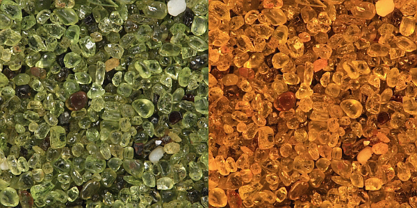 Olivine white balance