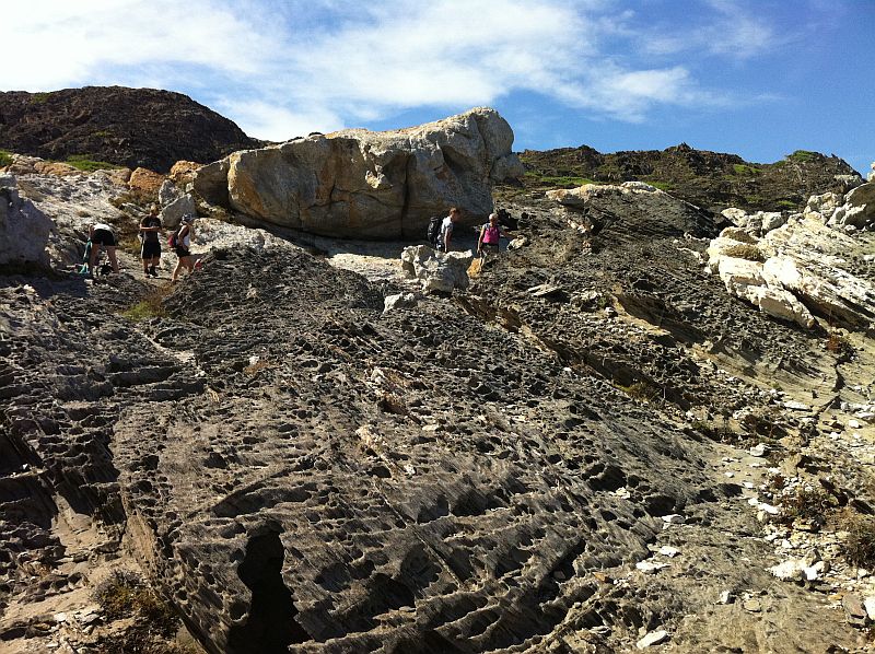 Tafoni in schist