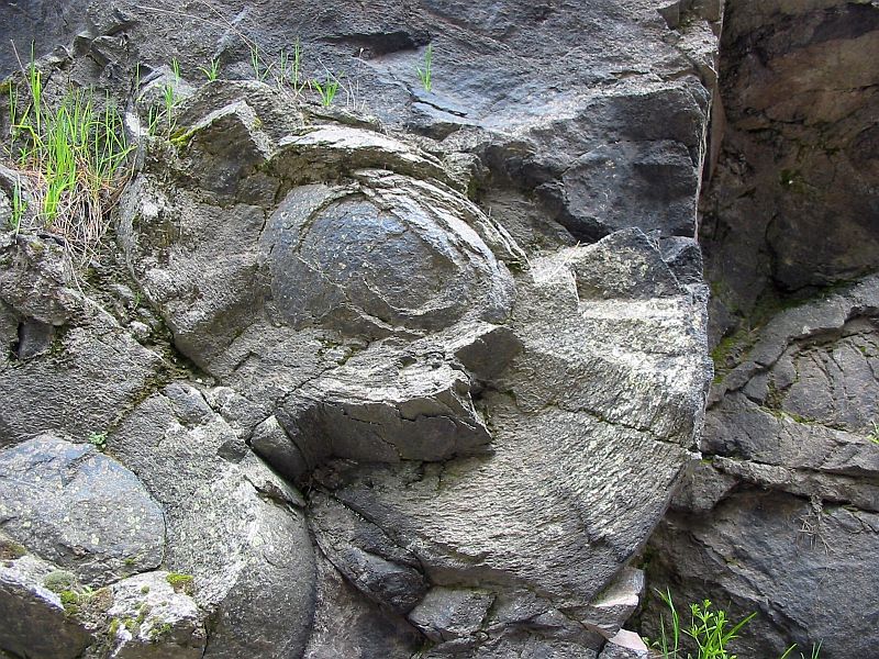 Pillow basalt in Tenerife