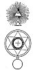 <I>The Chaldean Cosmogonic Diagram<BR>
The Sri Santara</I>