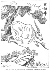 FIG. 84.—THE SZ, OR MALAYAN RHINOCEROS. (<i>From the ’Rh Ya</i>.)