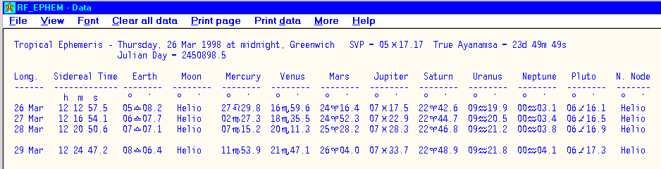 RF_Ephem Heliocentric Longitude