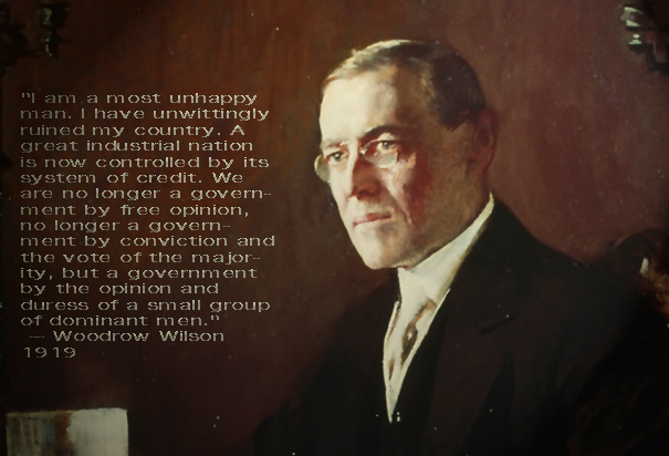 woodrow wilson regret